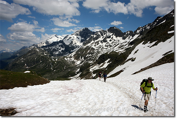 Tour de Mont Blanc, Les Contamines to  Les Chapieux